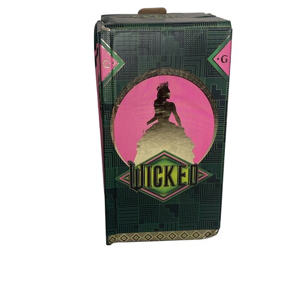 Wicked Glinda Glass Pedestal Footed Mug Cup Boxed Alamo Drafthouse - Picture 8 of 12